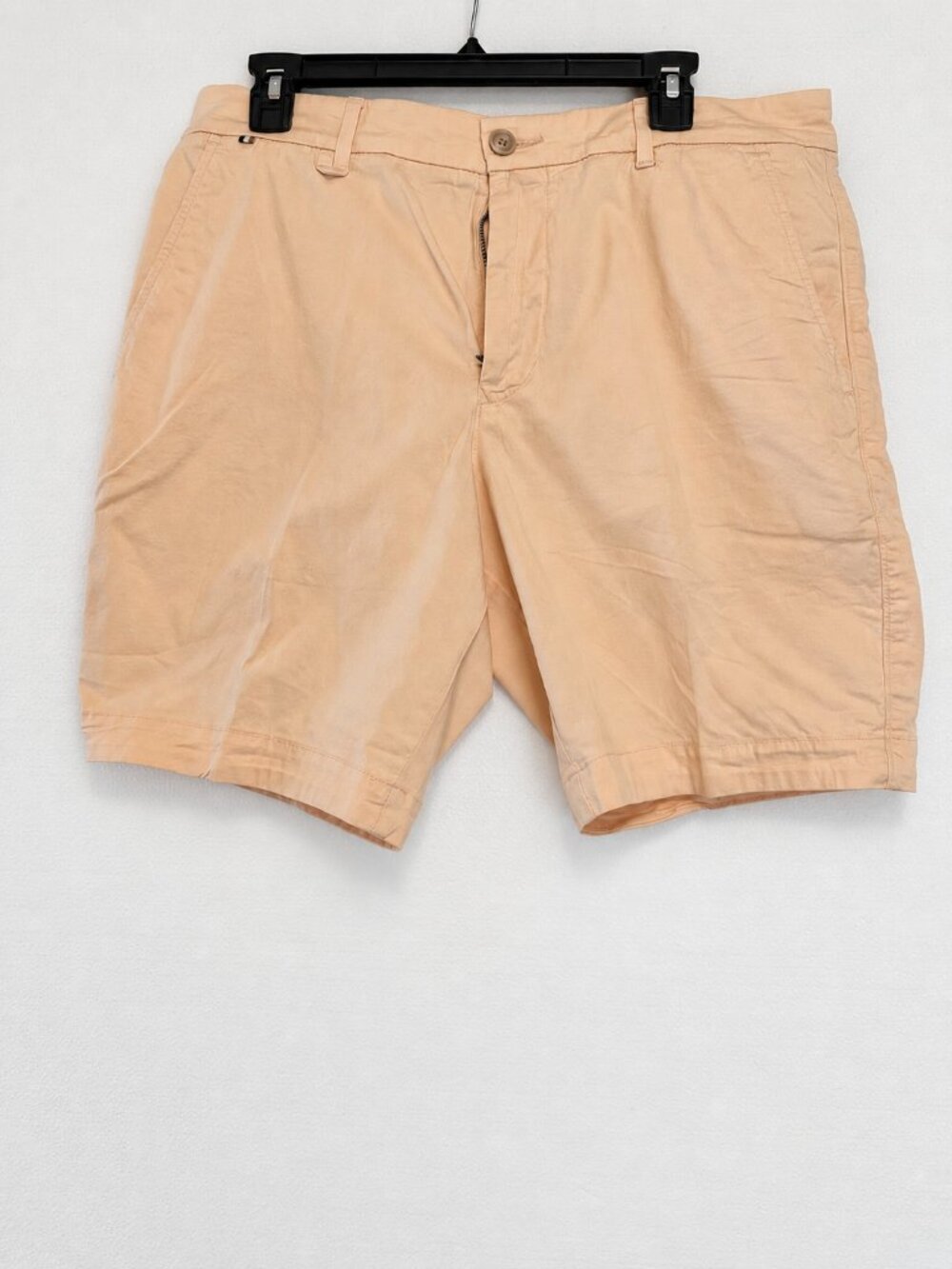 Boss by Hugo Boss Slice Shorts Men's 34R UK 50 Inseam 10" Slim Fit Peach NEW